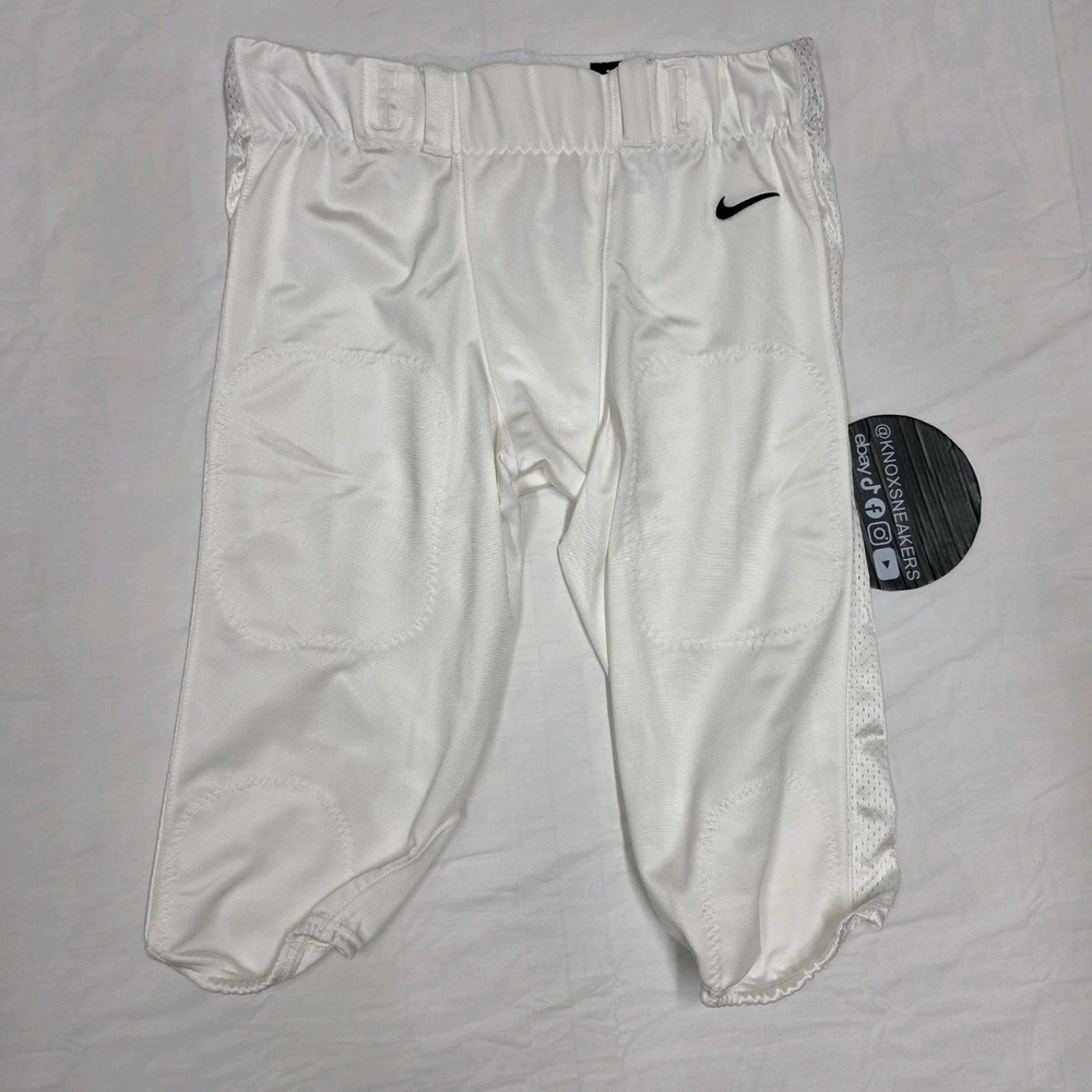 Nike Vapor Team White Football Pants 908728-100 Men's Size XLarge